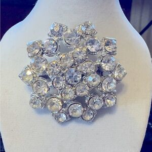 Starburst Style Vintage Brooch